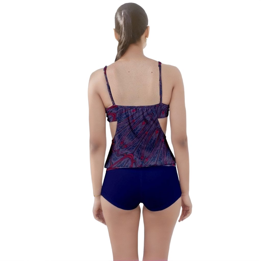 Spangled Boyleg Tankini Set - women's bikini at TFC&H Co.
