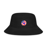 BLACK - Petal Flag Bucket Hat - Ships from The US - Bucket Hat at TFC&H Co.