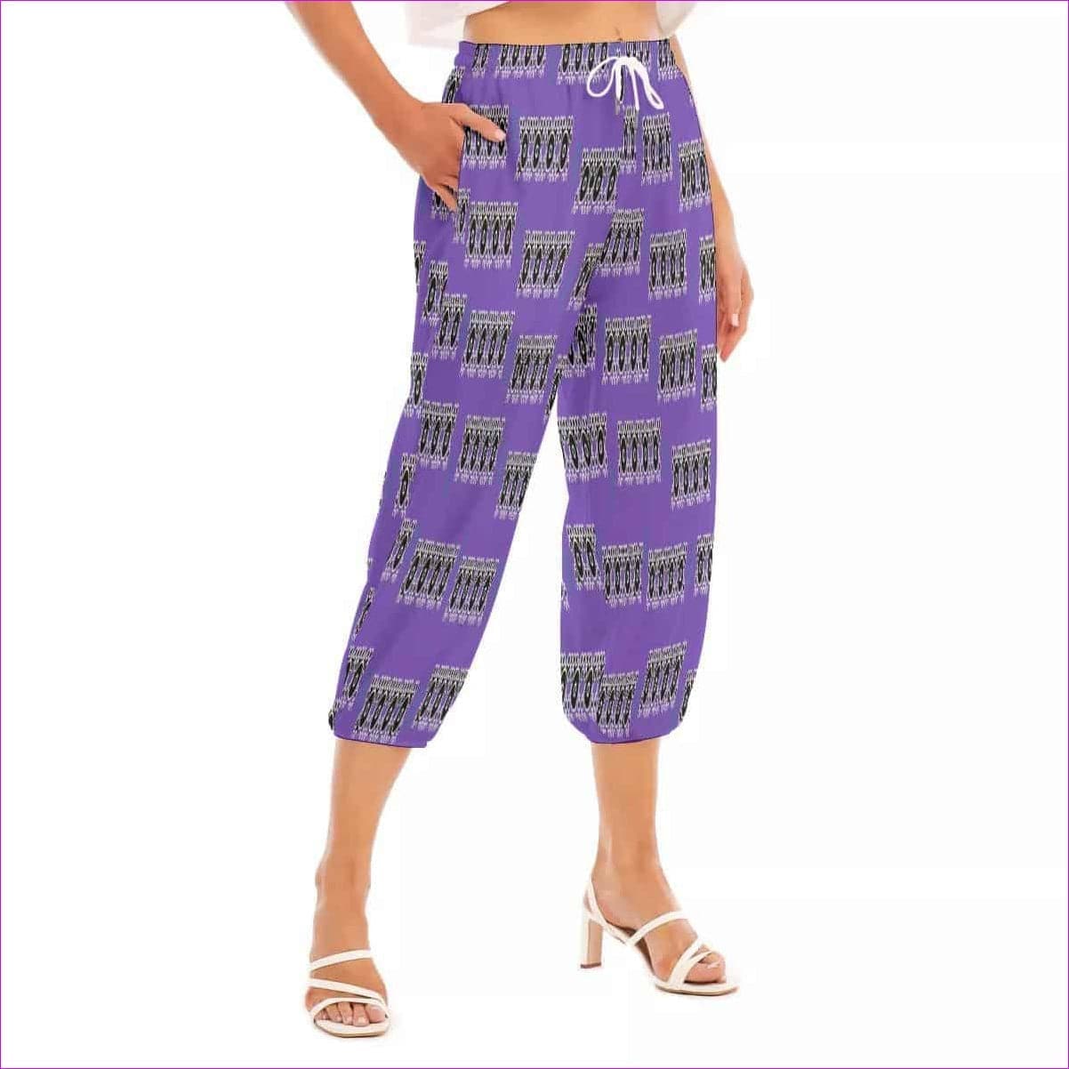 Stacked Women's Bloomers Capri-Pants - women's bottoms at TFC&H Co.