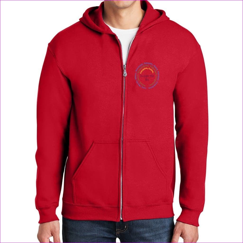 Red - Stature & Character Heavy Blend Full-Zip Hooded Sweatshirt - unisex hoodie at TFC&H Co.