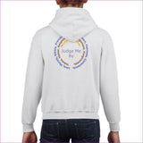 White - Stature & Character Youth Heavy Blend Hooded Sweatshirt - Kids Hoodies at TFC&H Co.