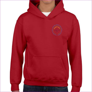 Red - Stature & Character Youth Heavy Blend Hooded Sweatshirt - Kids Hoodies at TFC&H Co.
