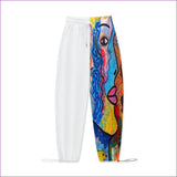 Lucent White - Street Art 2 Women's Drawstring Hem Pants - 4 options - womens sweatpants at TFC&H Co.