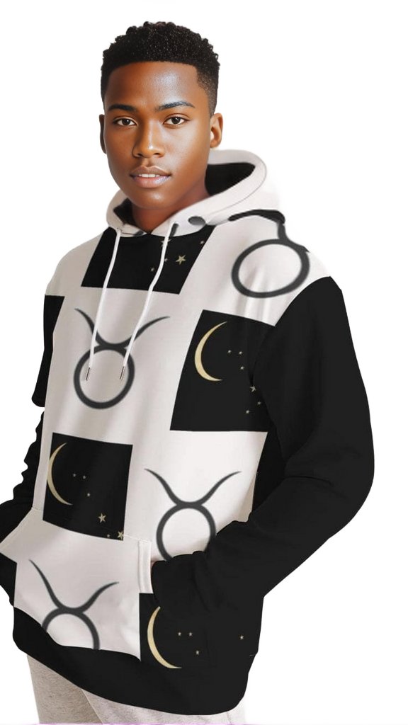 Taurus Moon Men's Hoodie - men's hoodie at TFC&H Co.