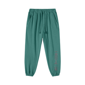Wintergreen Dream - Teddy Ride 420GSM Unisex Super Heavyweight Washed Baggy Sweatpants - unisex sweatpants at TFC&H Co.