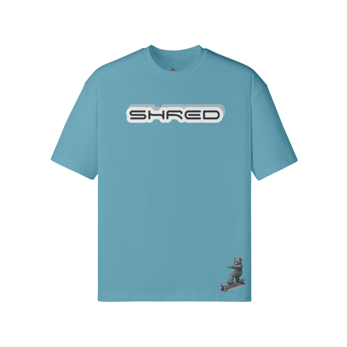 - Teddy Ride Shred 190GSM Unisex Loose T-shirt - Unisex T-Shirt at TFC&H Co.