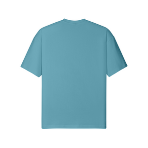 MEDIUM GREEN - Teddy Ride Shred 190GSM Unisex Loose T-shirt - Unisex T-Shirt at TFC&H Co.