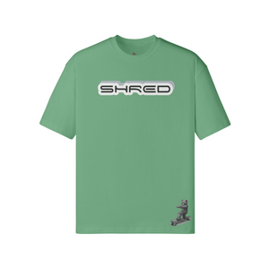 FOREST GREEN - Teddy Ride Shred 190GSM Unisex Loose T-shirt - Unisex T-Shirt at TFC&H Co.