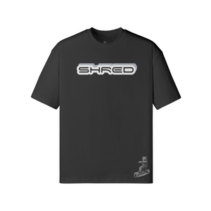 BLACK - Teddy Ride Shred 190GSM Unisex Loose T-shirt - Unisex T-Shirt at TFC&H Co.
