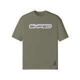 SAGE GREEN - Teddy Ride Shred 190GSM Unisex Loose T-shirt - Unisex T-Shirt at TFC&H Co.