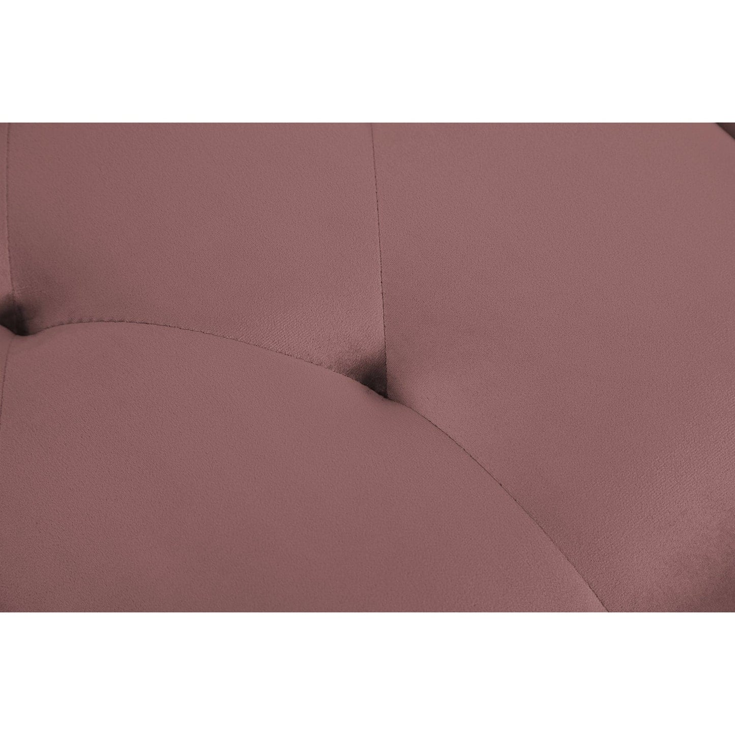 TFC&H Co. Convertible Sofa Bed Sleeper - Velvet Mauve/Pink- Ships from The US - sofa bed sleeper at TFC&H Co.