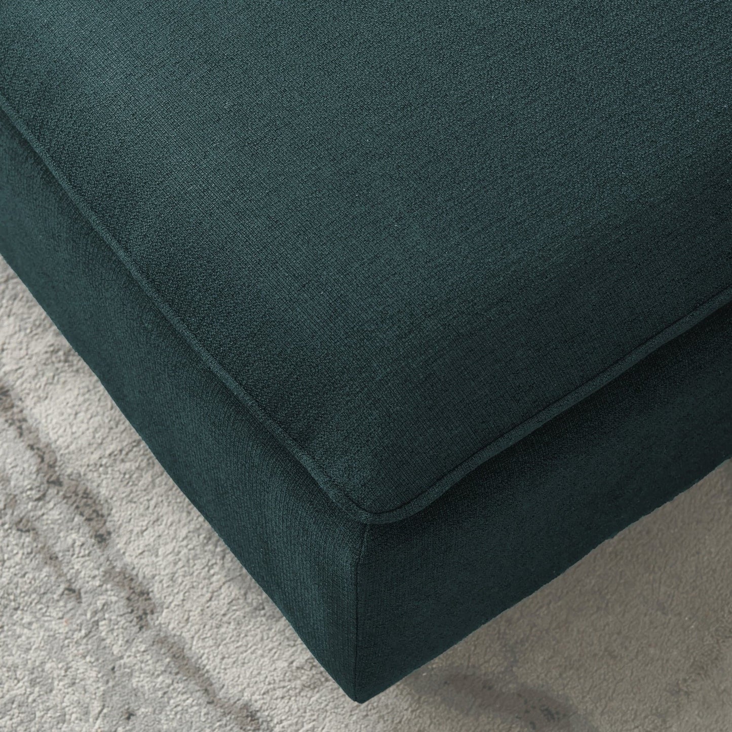 TFC&H Co. L-Shaped Linen Sectional Sofa w/ Left Chaise - Muted Green- Ships from The US - sectional at TFC&H Co.