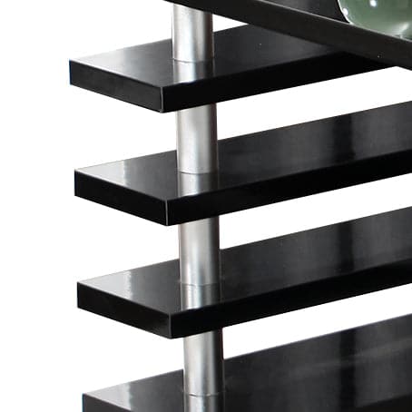 TFC&H Co. Mobile Coffee Table with LED light & Remote Control - Black- Ships from The US - coffee table at TFC&H Co.