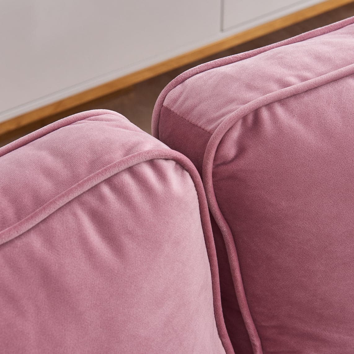 TFC&H Co. Modern Velvet Fabric Sofa 71" - Pink- Ships from The US - sofa at TFC&H Co.