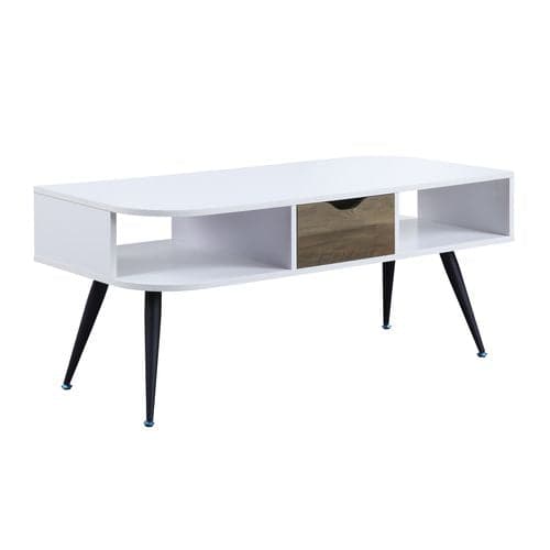 - TFC&H Co. White & Black Finish Coffee Table- Ships from The US - coffee table at TFC&H Co.