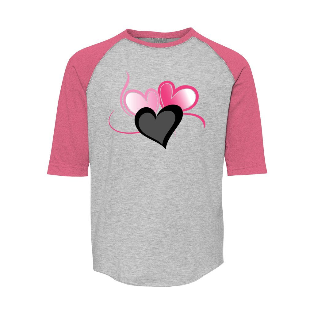 - Three Heart Cord Youth Baseball Jersey Tee - Ships from The US - Kids t-shirt at TFC&H Co.
