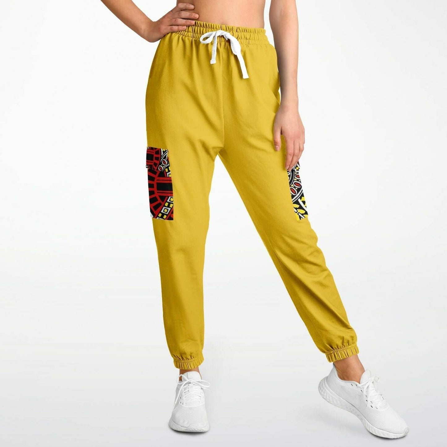 Top Deck Premium Unisex Cargo Sweatpants - Mustard - Fashion Cargo Sweatpants - AOP at TFC&H Co.