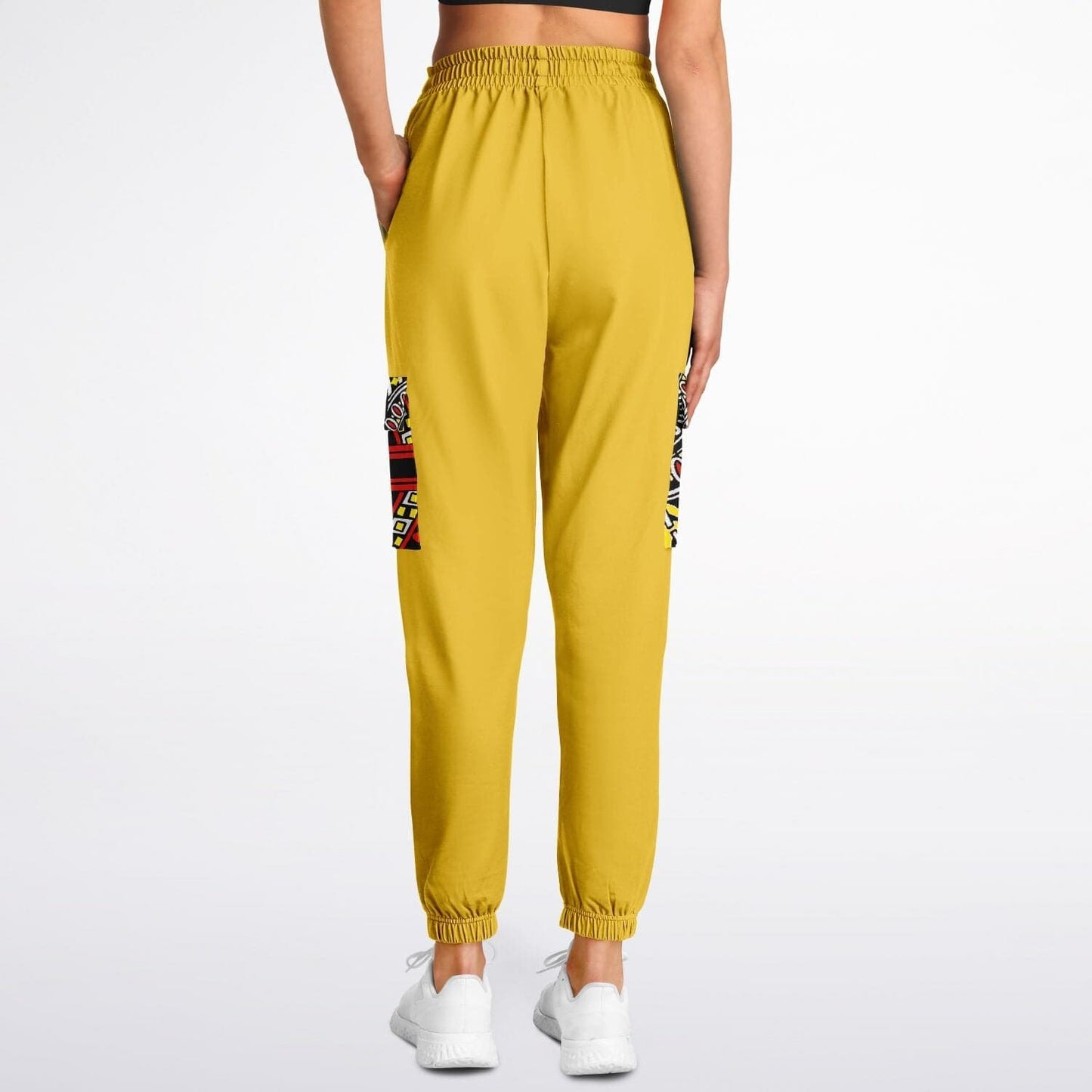 Top Deck Premium Unisex Cargo Sweatpants - Mustard - Fashion Cargo Sweatpants - AOP at TFC&H Co.