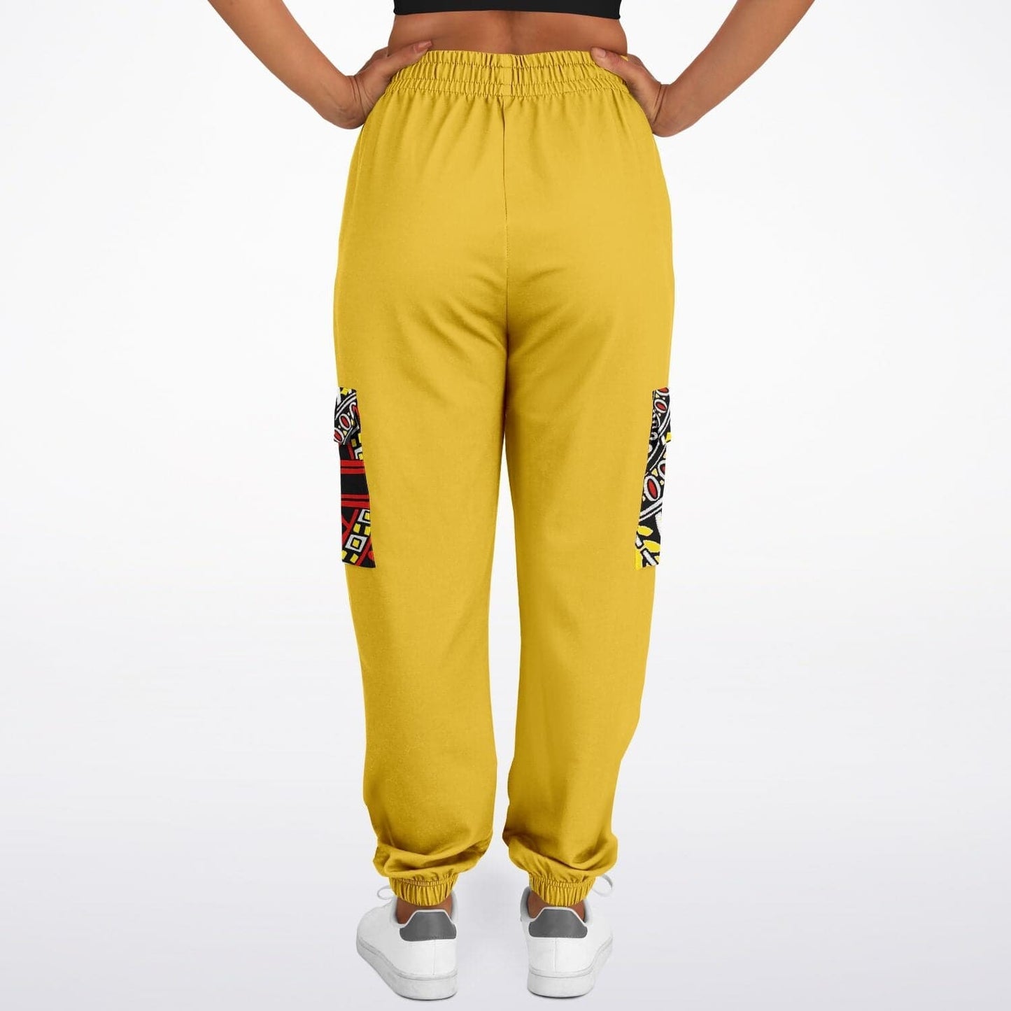 Top Deck Premium Unisex Cargo Sweatpants - Mustard - Fashion Cargo Sweatpants - AOP at TFC&H Co.