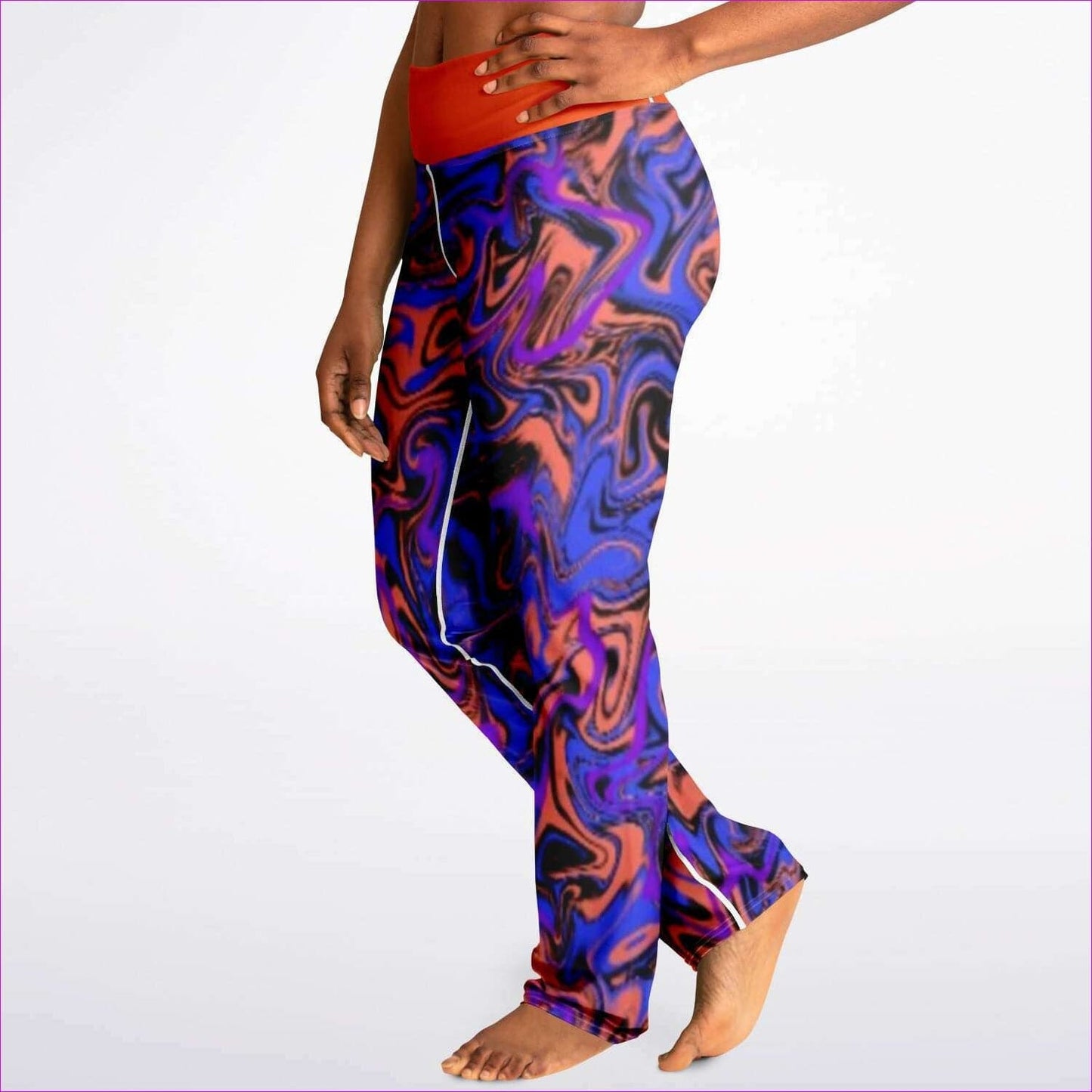 Trip Premium Women's Flare Leggings - Flare Leggings - AOP at TFC&H Co.