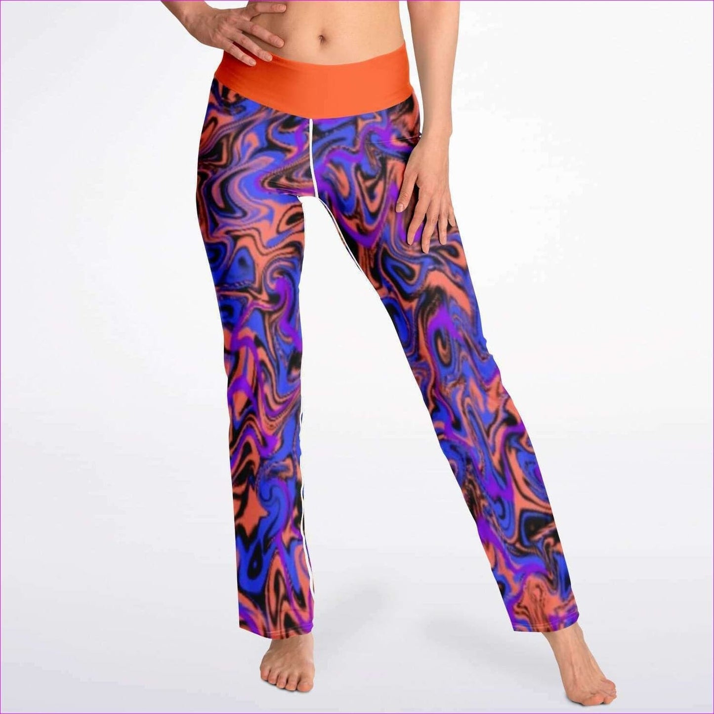 Trip Premium Women's Flare Leggings - Flare Leggings - AOP at TFC&H Co.