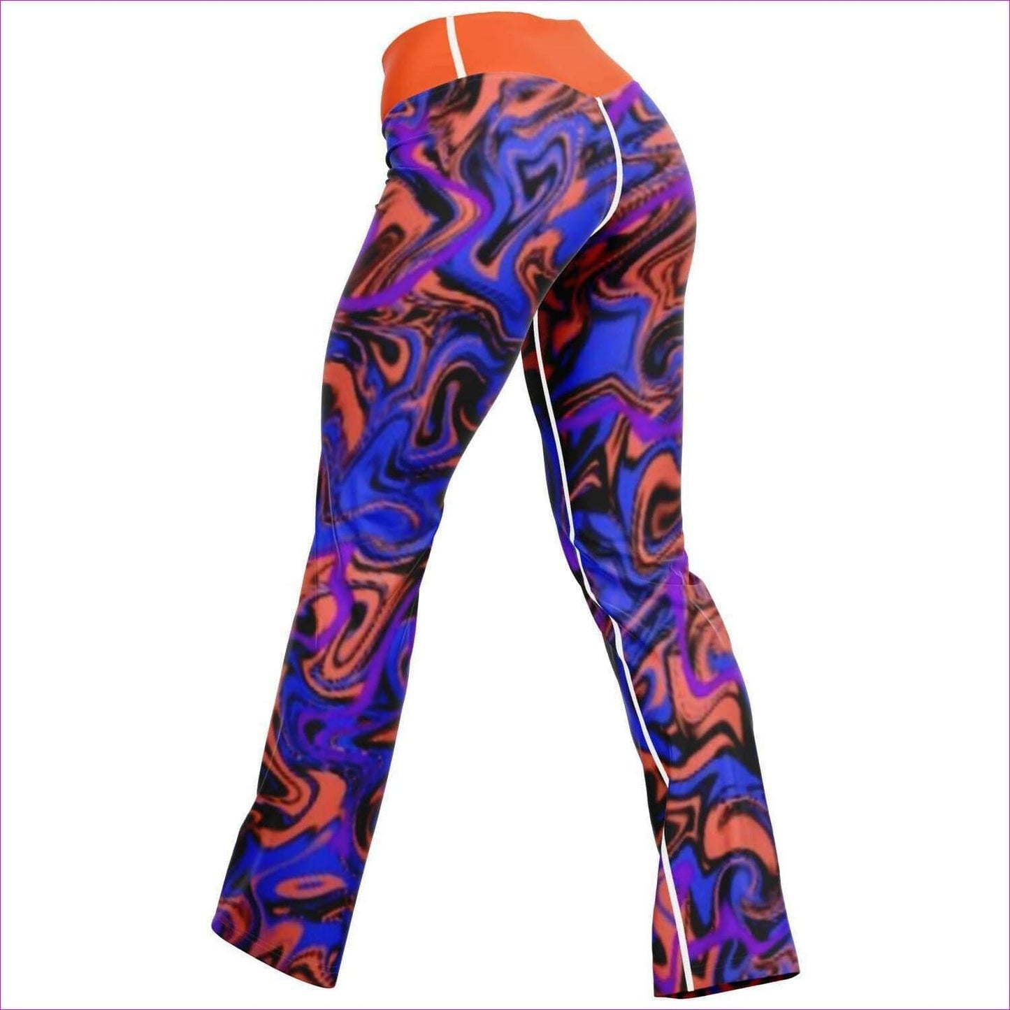 Trip Premium Women's Flare Leggings - Flare Leggings - AOP at TFC&H Co.