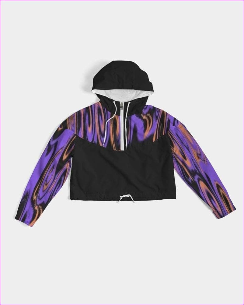 Trip Women's Cropped Windbreaker - women's cropped windbreaker at TFC&H Co.