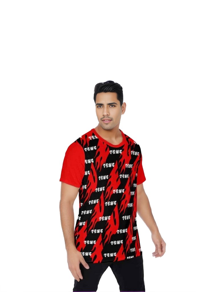 TSWG Fuego Flame Men's O-Neck T-Shirt - Men's T-Shirts at TFC&H Co.