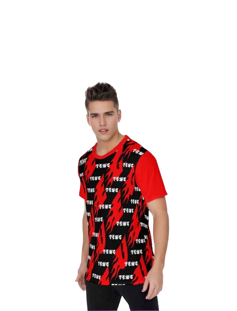 TSWG Fuego Flame Men's O-Neck T-Shirt - Men's T-Shirts at TFC&H Co.