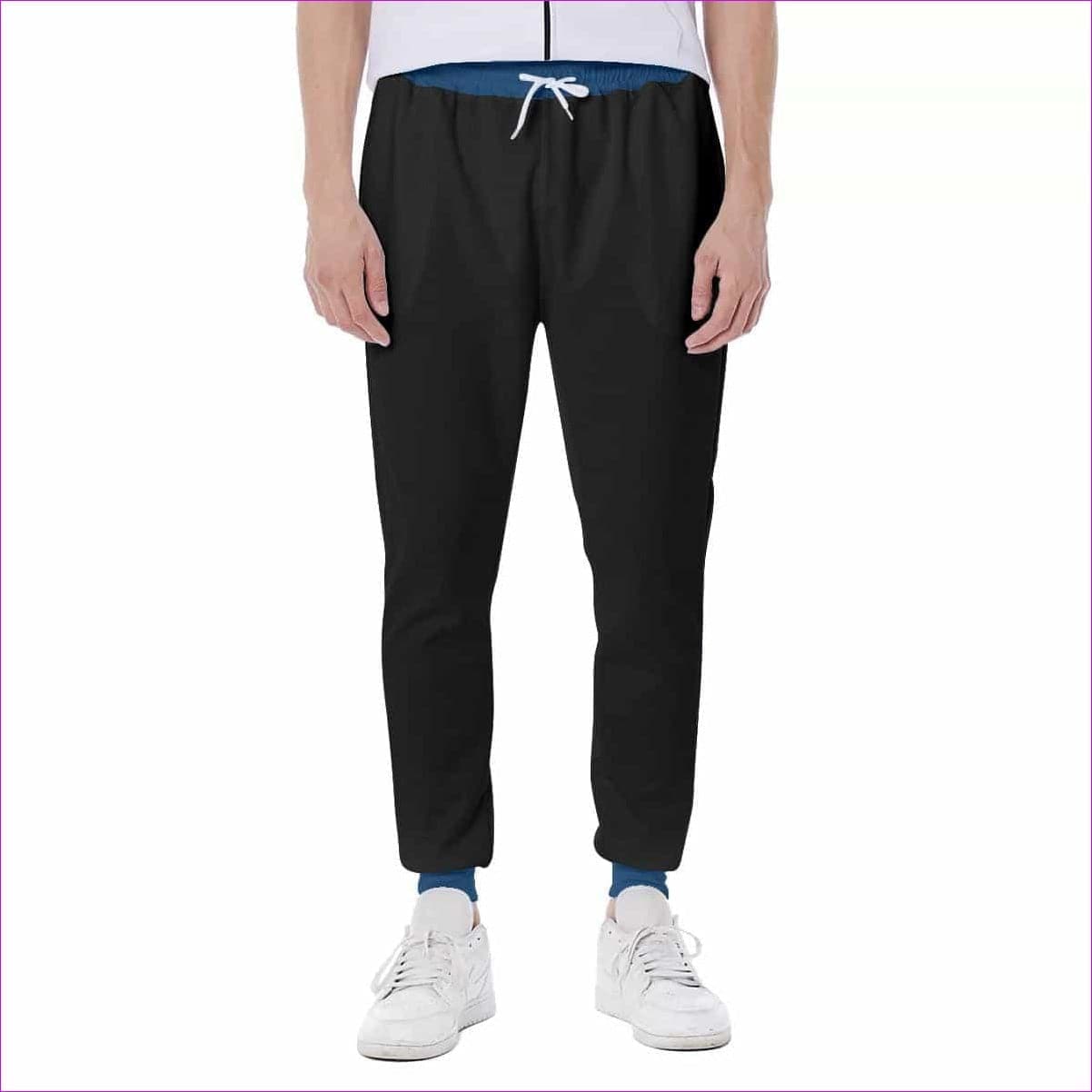 TSWG Fuego Flame Men's Sweatpants -Blue - men's sweatpants at TFC&H Co.