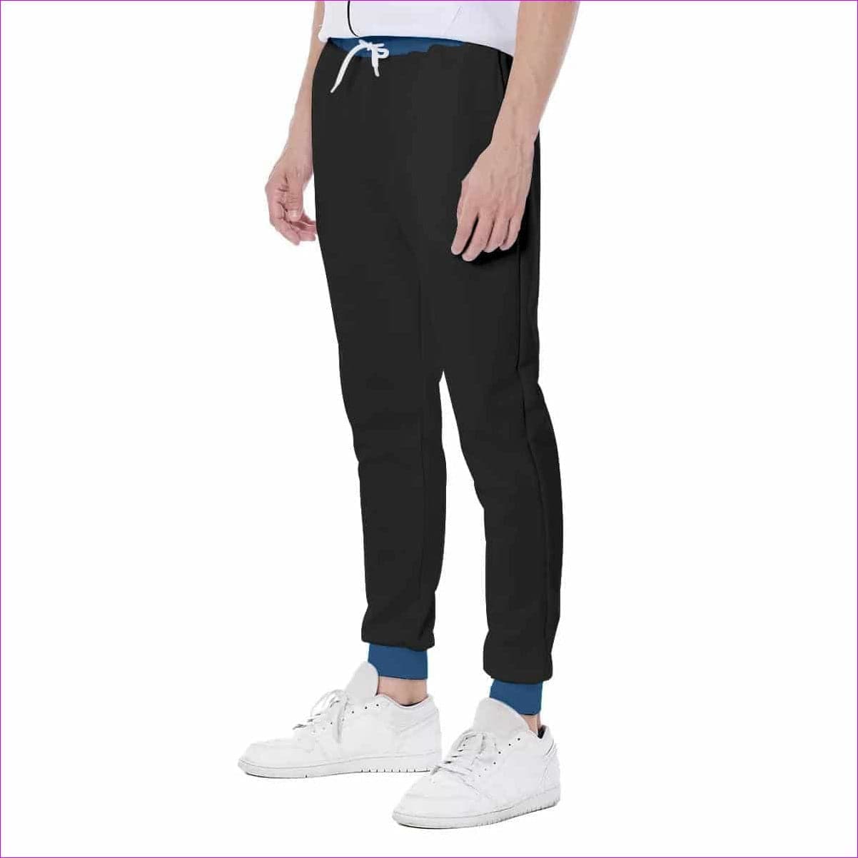 TSWG Fuego Flame Men's Sweatpants -Blue - men's sweatpants at TFC&H Co.