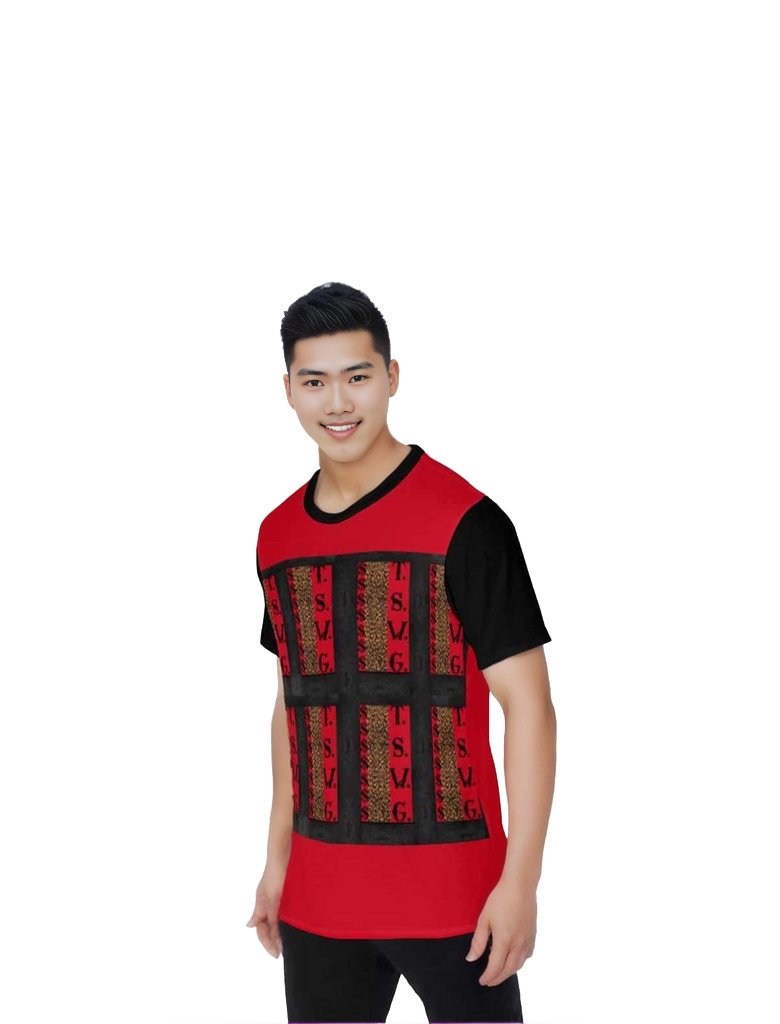 TSWG Money Men's O-Neck T-Shirt - Red - Men's T-Shirts at TFC&H Co.