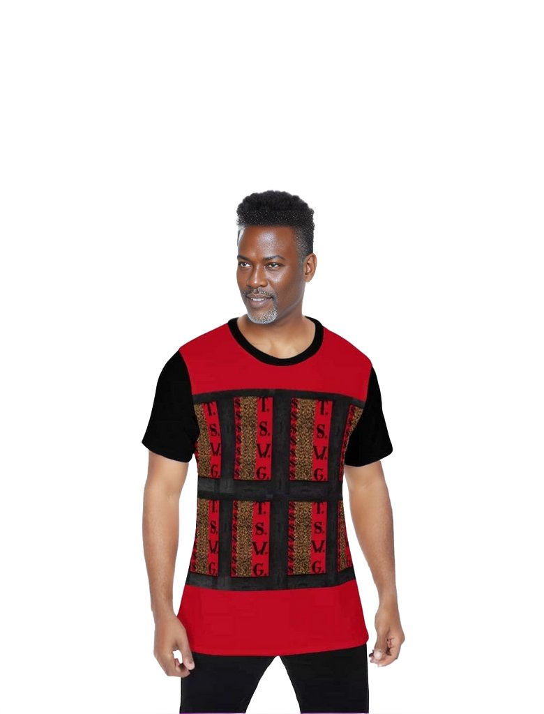 TSWG Money Men's O-Neck T-Shirt - Red - Men's T-Shirts at TFC&H Co.