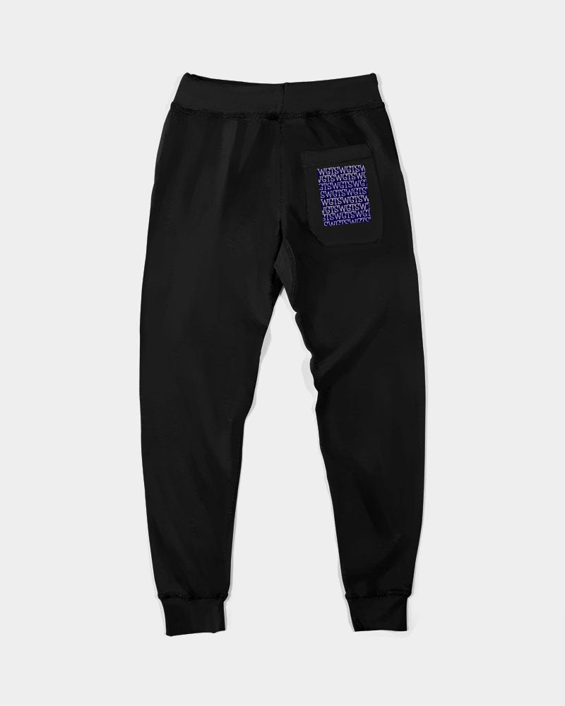 - TSWG Repeat - Blue Unisex Premium Fleece Joggers | Lane Seven - Ships from The US - mens joggers at TFC&H Co.