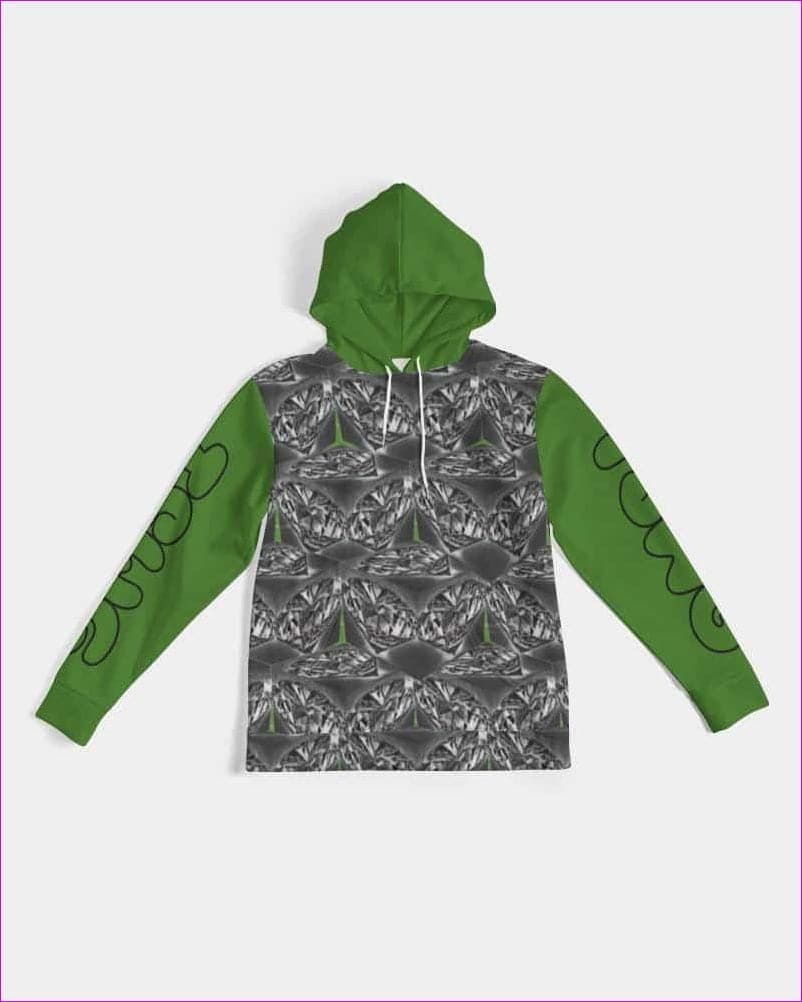 green S TSWG (Tough Smooth Well Groomed) Black Ice Men's Hoodie - men's hoodie at TFC&H Co.