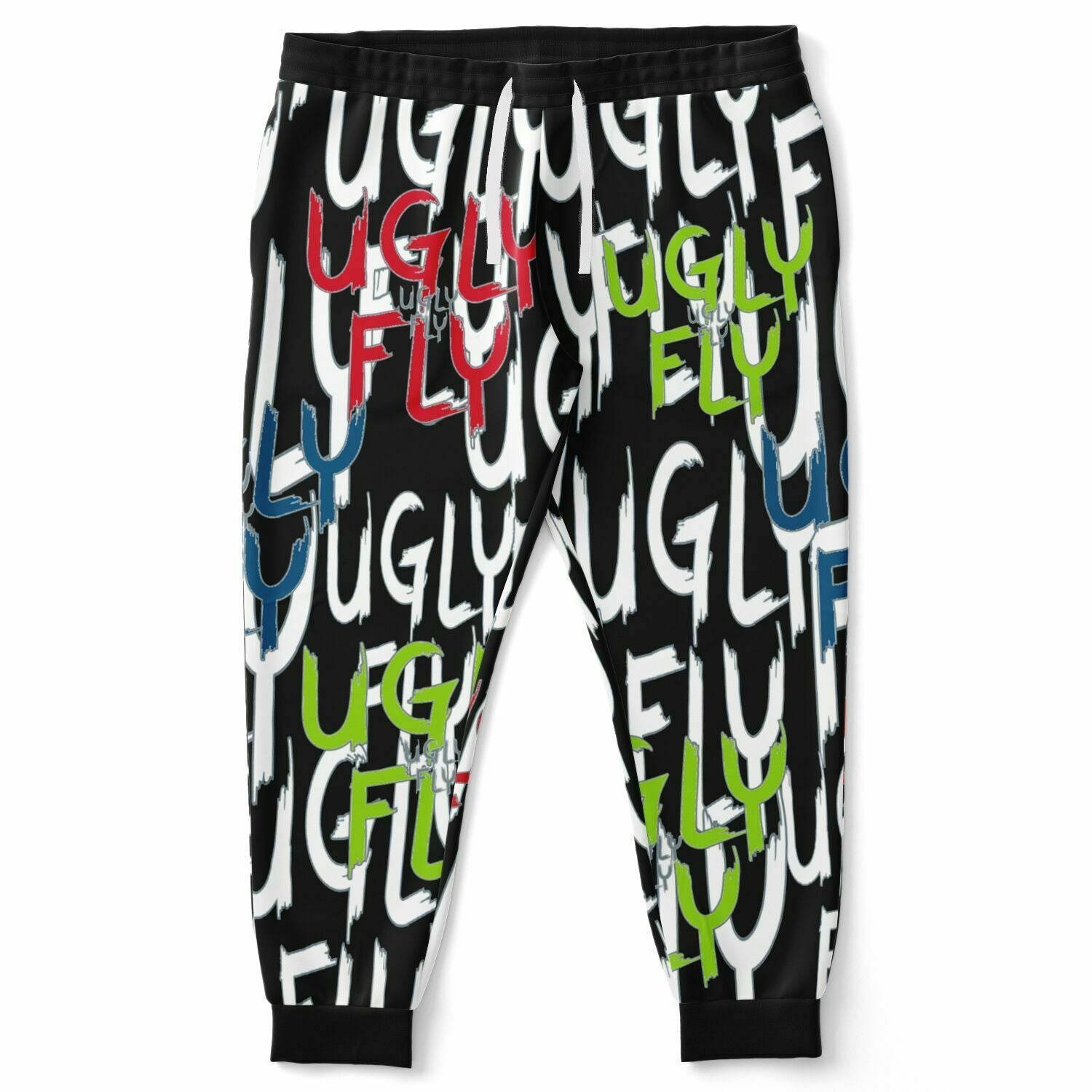 6XL - Ugly Fly Premium Fashion Voluptuous (+) Plus-size Jogger - Fashion Plus-size Jogger - AOP at TFC&H Co.