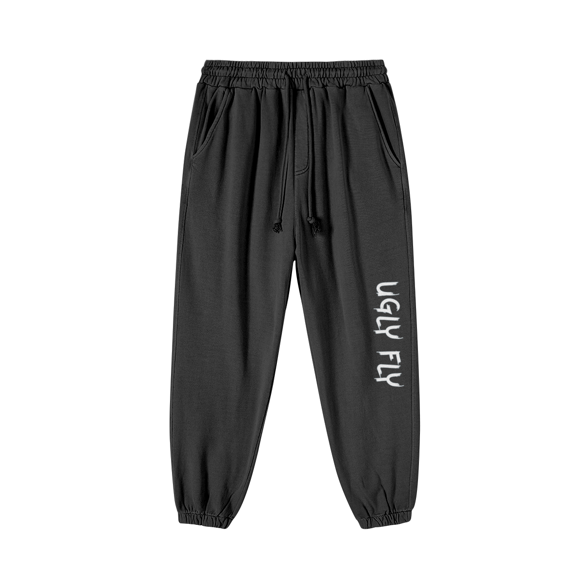 - Ugly Fly Unisex Super Heavyweight Washed Baggy Sweatpants - unisex sweatpants at TFC&H Co.