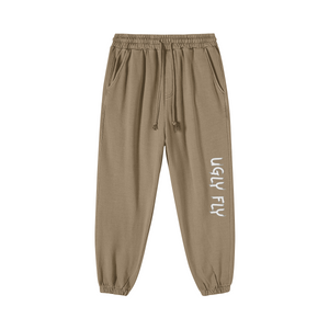 Beaver - Ugly Fly Unisex Super Heavyweight Washed Baggy Sweatpants - unisex sweatpants at TFC&H Co.