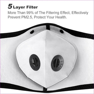 - Velvet Protective Face Mask w/ extra filters - mask at TFC&H Co.