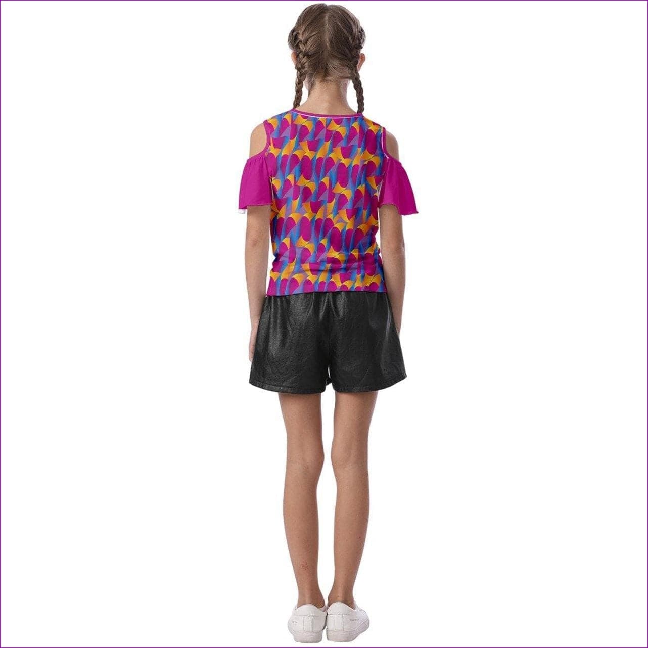 - Vibrant Thang Kids Butterfly Cutout Tee - kids top at TFC&H Co.