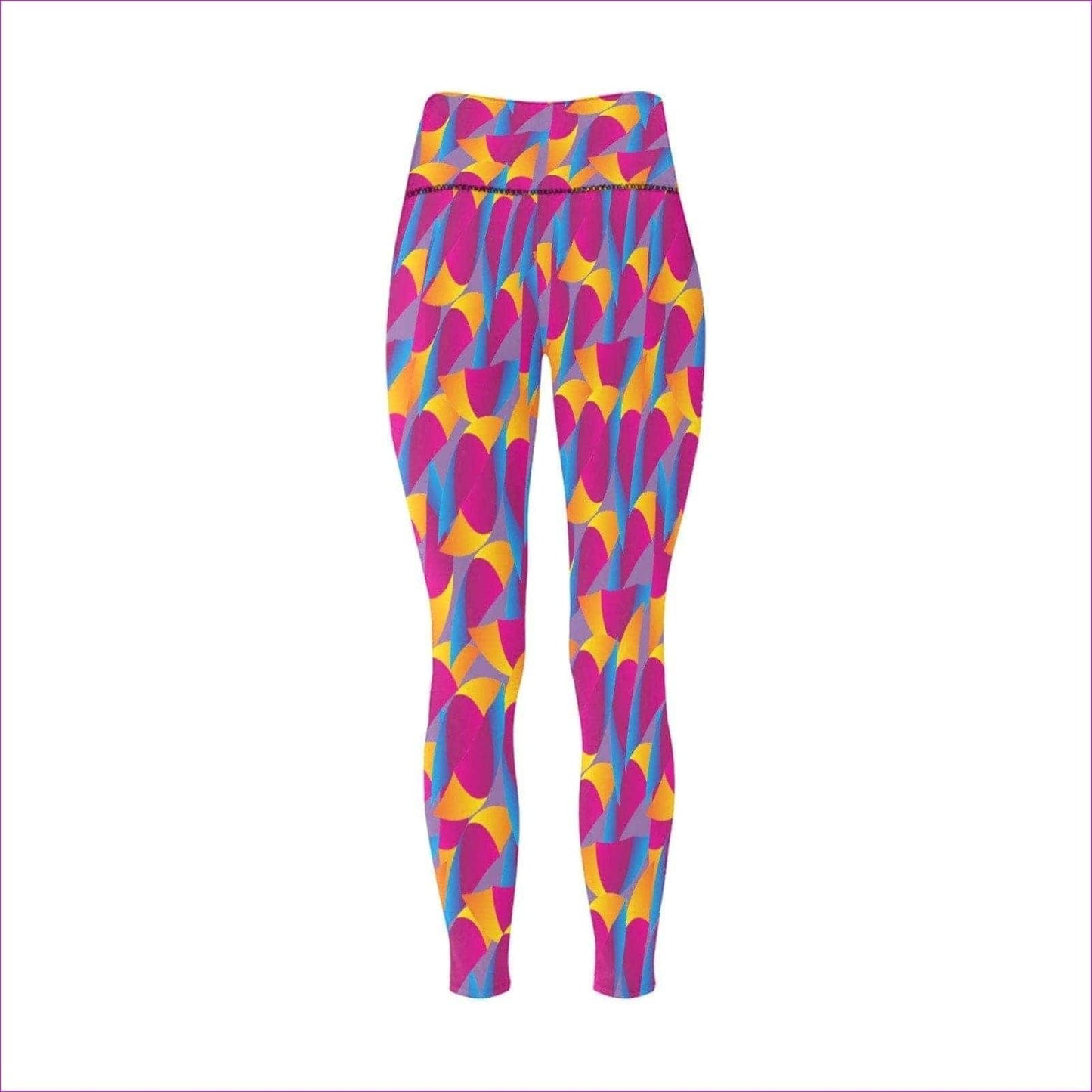 Vibrant Thang Women's High-Waisted Leggings - women's leggings at TFC&H Co.