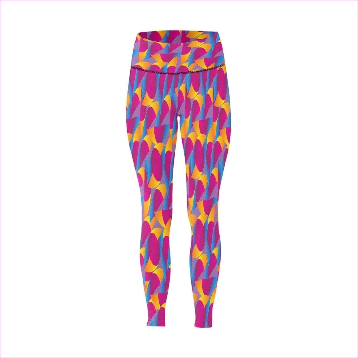 Vibrant Thang Women's High-Waisted Leggings - women's leggings at TFC&H Co.