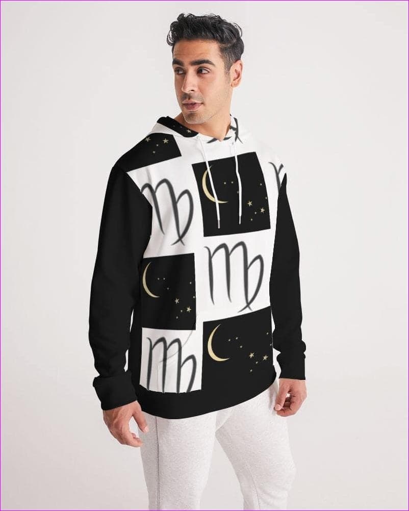 Virgo Moon Men's Hoodie - men's hoodie at TFC&H Co.
