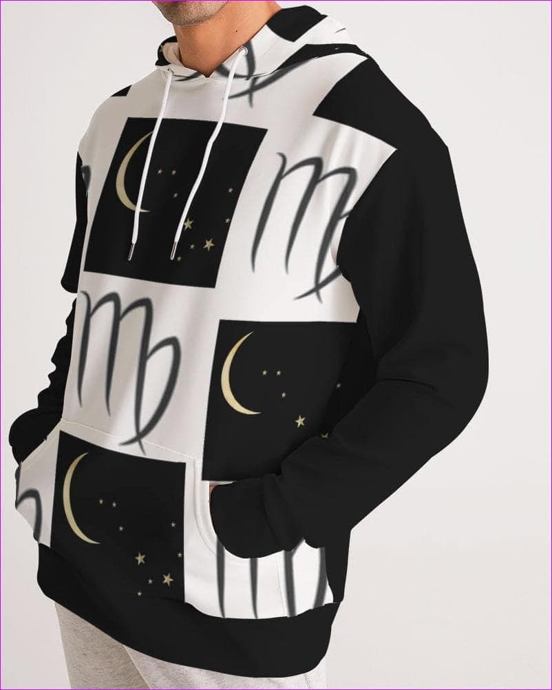 Virgo Moon Men's Hoodie - men's hoodie at TFC&H Co.