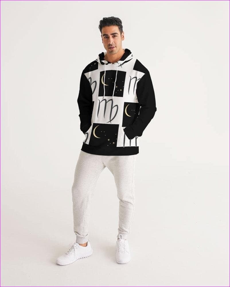 Virgo Moon Men's Hoodie - men's hoodie at TFC&H Co.