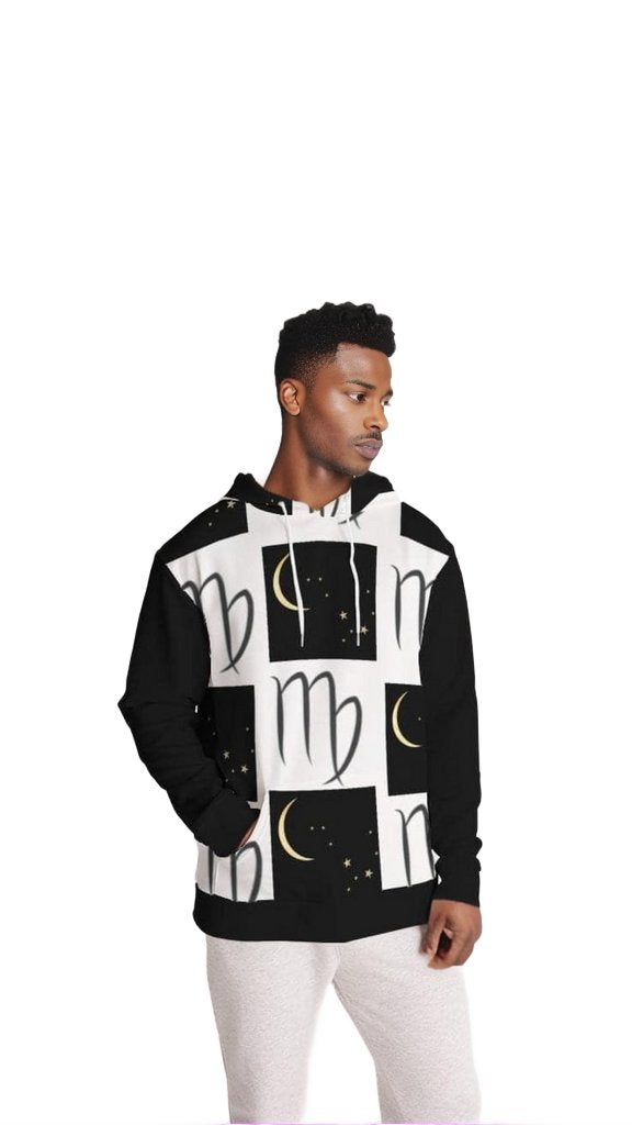 Virgo Moon Men's Hoodie - men's hoodie at TFC&H Co.