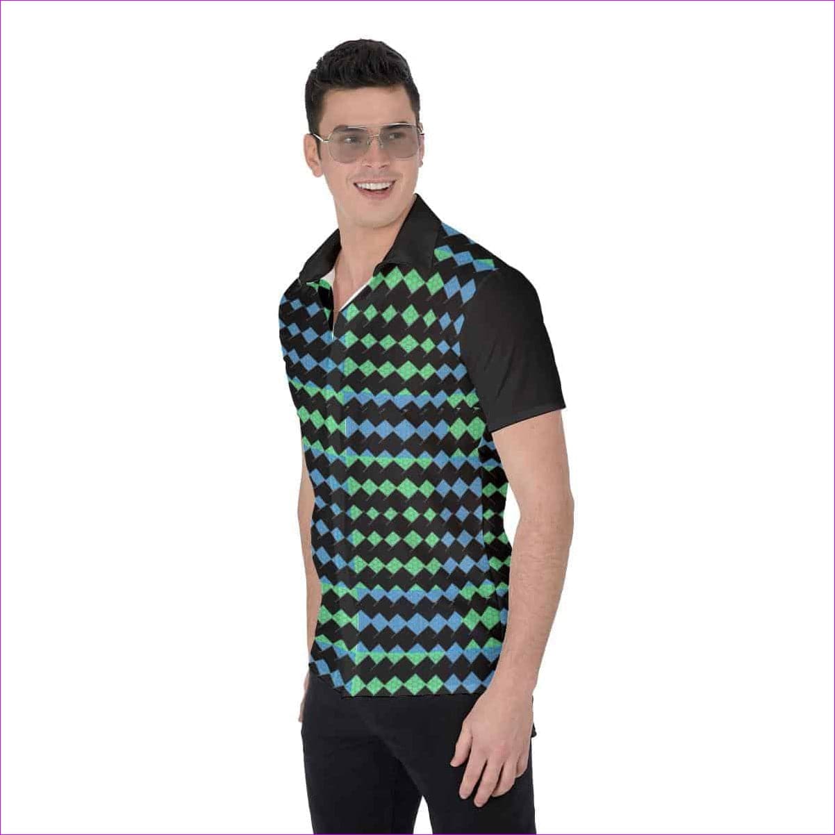 Vitral Men's Button-Up Shirt - men's button-up shirt at TFC&H Co.