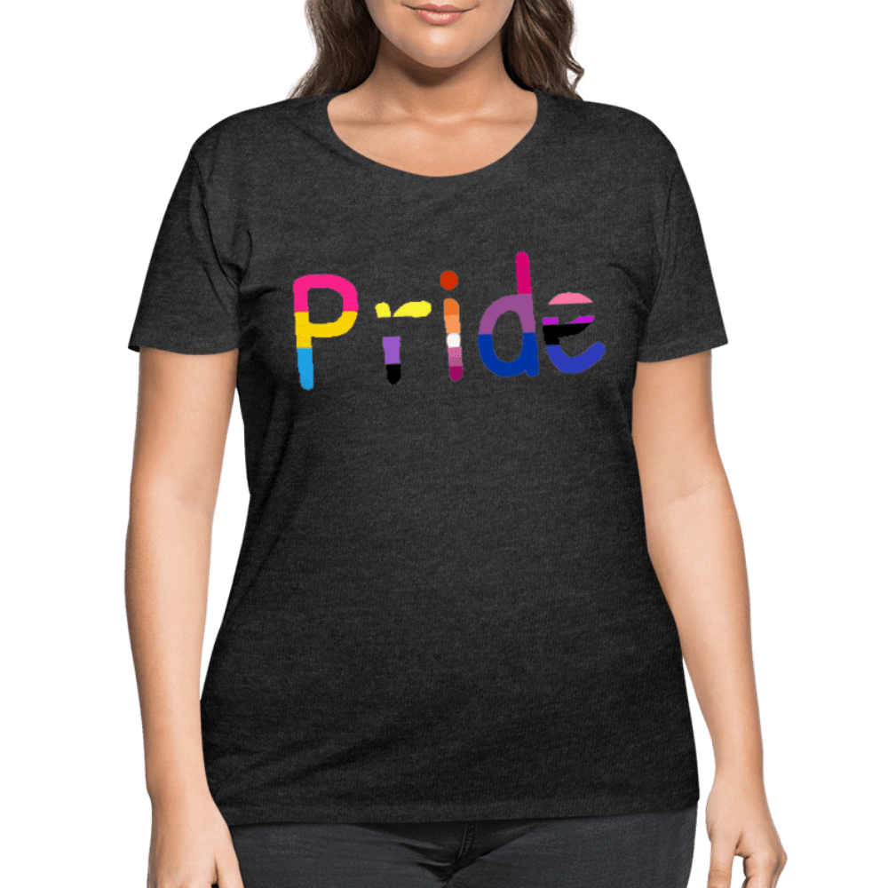 Women’s Curvy Pride T-Shirt - Women’s Curvy T-Shirt | LAT 3804 at TFC&H Co.