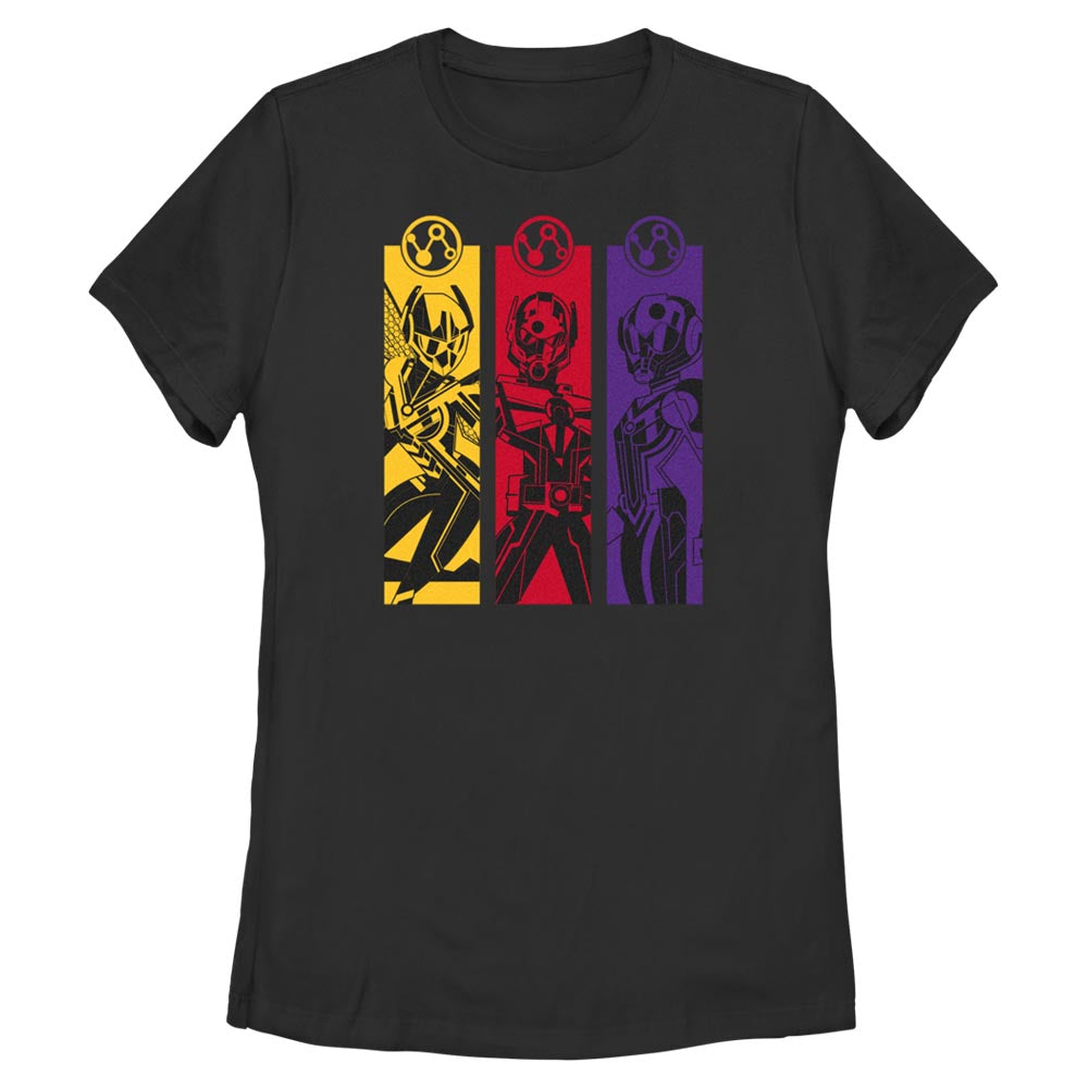 BLACK - Women's Marvel Ant-Man and The Wasp Quantumania Ant-Man Boxup T-Shirt - Ships from The US - womens t-shirt at TFC&H Co.
