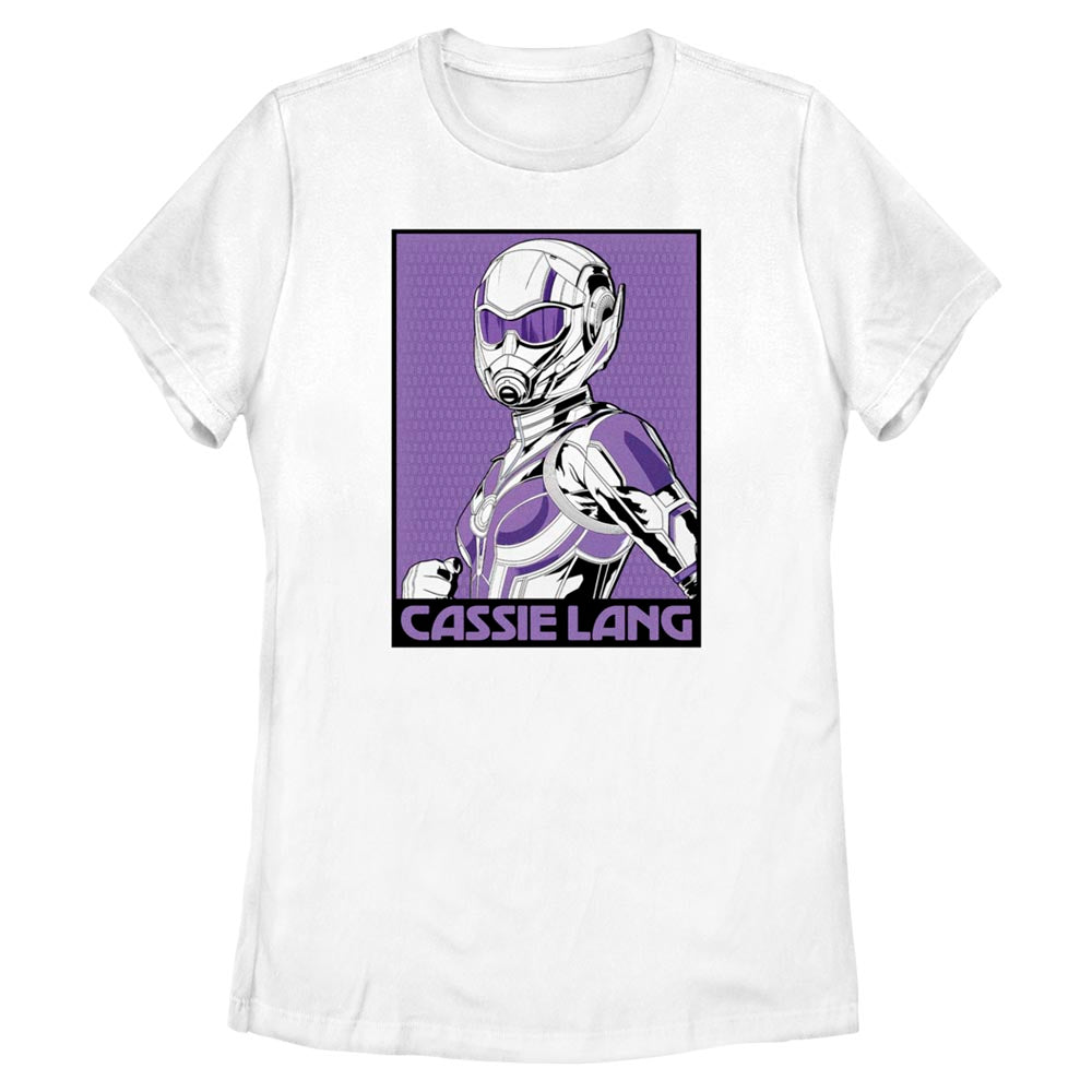 WHITE - Women's Marvel Ant-Man and The Wasp Quantumania Cassie Lang T-Shirt - Ships from The US - womens t-shirt at TFC&H Co.